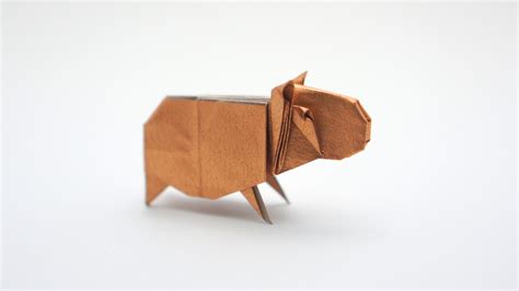 Origami Capybara - Jo Nakashima