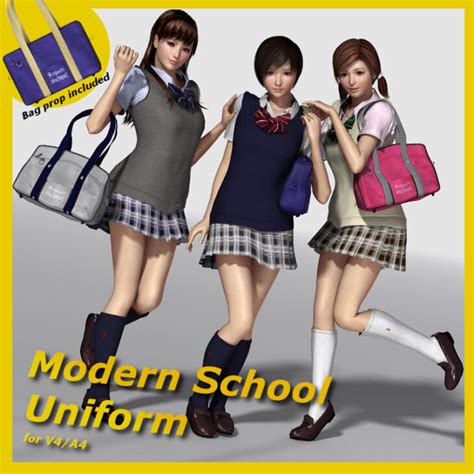 Modern School Uniform - Render-State