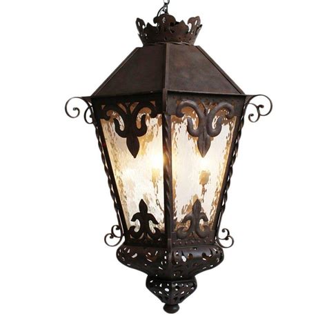 Spanish Large Iron Work Lantern