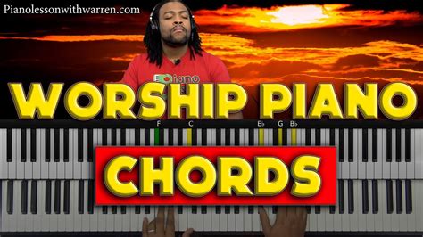 Worship Piano Chords - YouTube