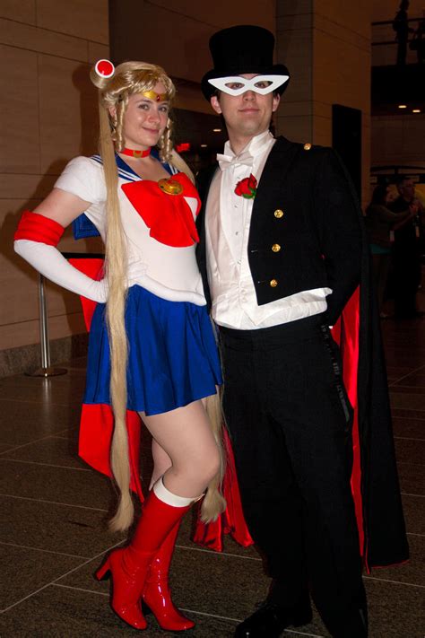 Sailor Moon and Tuxedo Mask by Cosplay-Pirates on DeviantArt