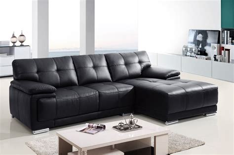 Modern Small Leather Sectional Sofa - Sofa Design Ideas