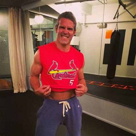 Andy Cohen Shows Off Impressively Buff Biceps and Abs in Hot Gym Pic ...