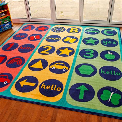 Kinder™ Yes, No, Maybe Placement Carpet,Classroom carpet,Nursery ...