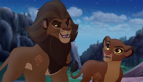 Rani and her uncle, Surak, from The Night Pride. (Season 3 of The Lion ...