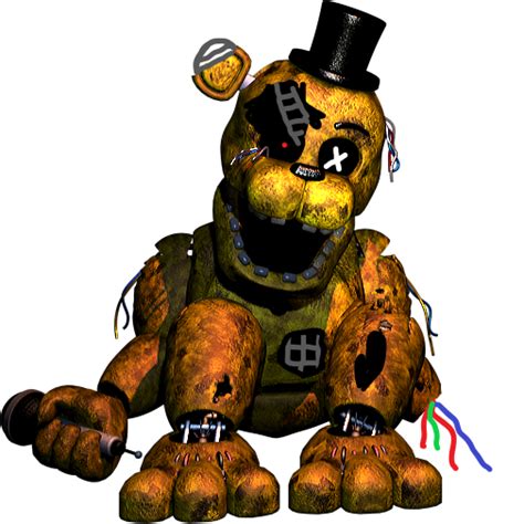 (Fnaf edit)Broken Golden Freddy by grasnoob on DeviantArt