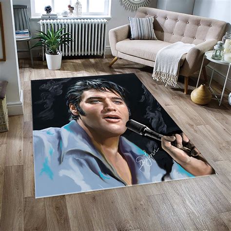 Elvis Presley RugsFamous CarpetCool RugModern | Etsy