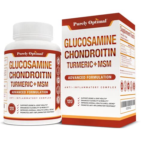 Premium Glucosamine Chondroitin – Purely Optimal Nutrition