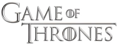 Game of Thrones Logo PNG Transparent Images