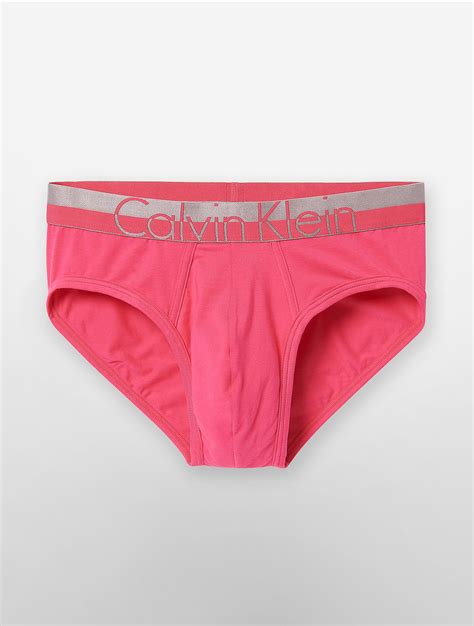 Calvin klein Underwear Magnetic Force Cotton Hip Brief in Pink for Men (SURREAL PINK) | Lyst