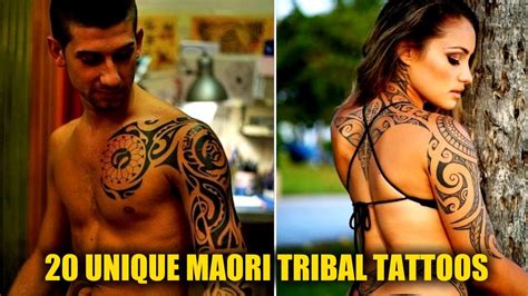 20 Unique Maori Tribal Tattoo Designs for Women and for Men - YouTube