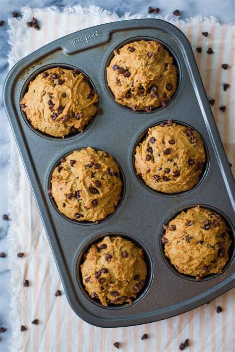 Chocolate Chip Vegan Muffins | Food with Feeling