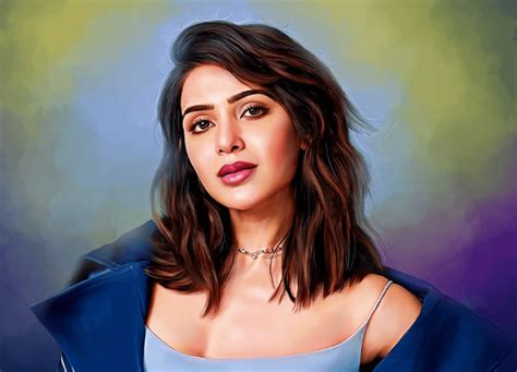 Samantha (fan art) : r/AllAboutActress