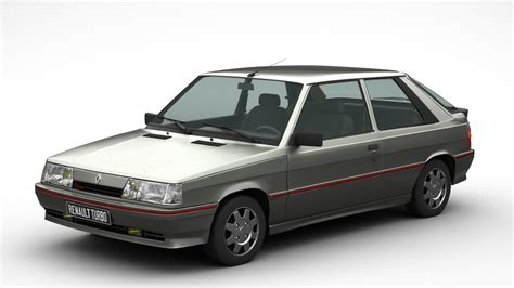 Renault 11 Turbo Coupe 3D model | CGTrader