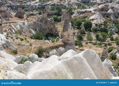 Goreme panorama stock image. Image of panorama, cone - 31810817