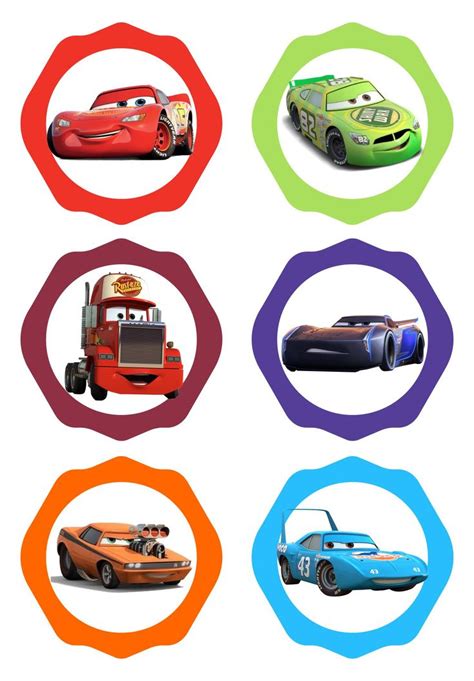 four different cars are shown in the same circle