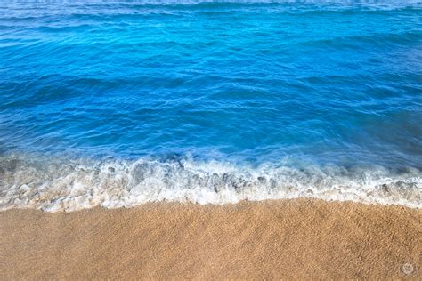 Sea Water Wave and Sand Background - High-quality Free Backgrounds