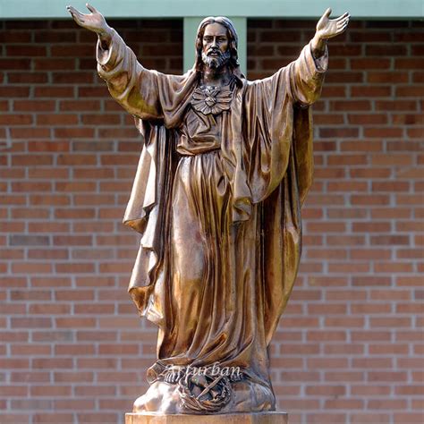 Catholic Jesus Statue, bronze life size Jesus sculpture