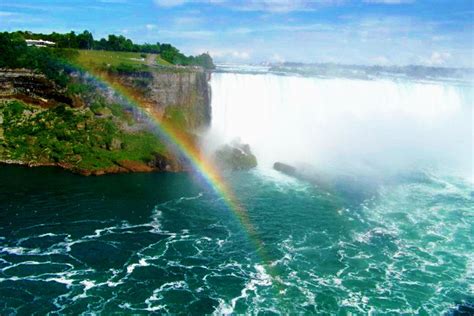 Rainbow at Niagara Falls | Pretty pictures, Niagara, Niagara falls