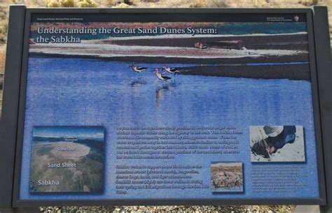 Understanding the Great Sand Dunes System: the Sabkha Historical Marker