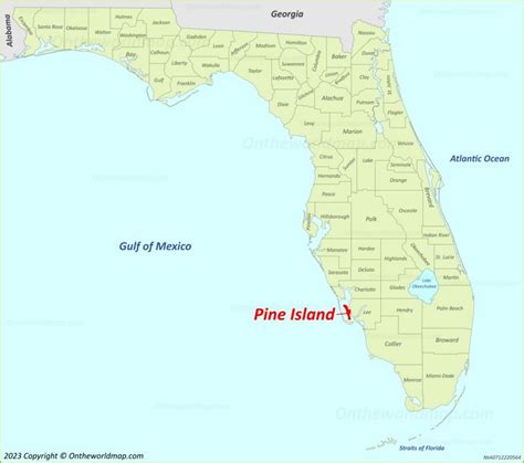 Pine Island Map | Florida, U.S. | Detailed Maps of Pine Island