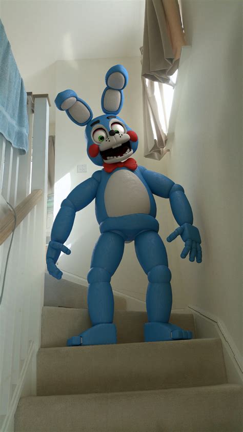 Toy Bonnie in REAL LIFE!! by TickTockGJ on DeviantArt