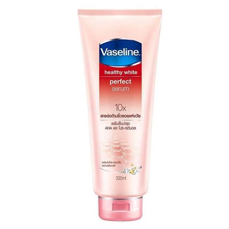 Vaseline Healthy White Perfect AHA Vitamin B3 Retinol Body Serum 320ml ...