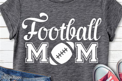 Football Mom SVG (Graphic) by Hayley Dockery · Creative Fabrica in 2020 ...