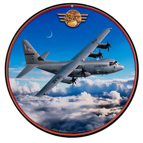 C-130 Hercules Round Sign – Shop EAA Merchandise