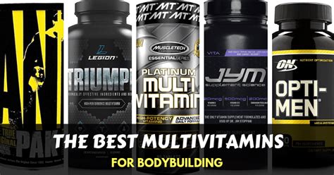 10 Best Multivitamins for Bodybuilding, Strength Training & Athletes (2021)