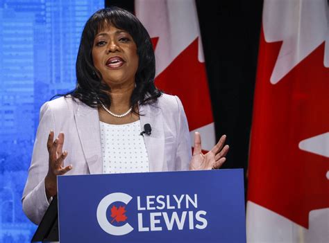 Leslyn Lewis to skip third Conservative leadership debate - The Globe and Mail