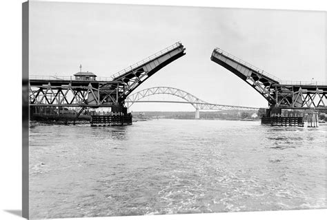 Old and New Cape Cod Canal Bridges, 1935 Wall Art, Canvas Prints, Framed Prints, Wall Peels ...