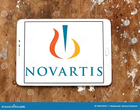 Novartis Pharmaceutical Company Logo Editorial Photo - Image of icons ...