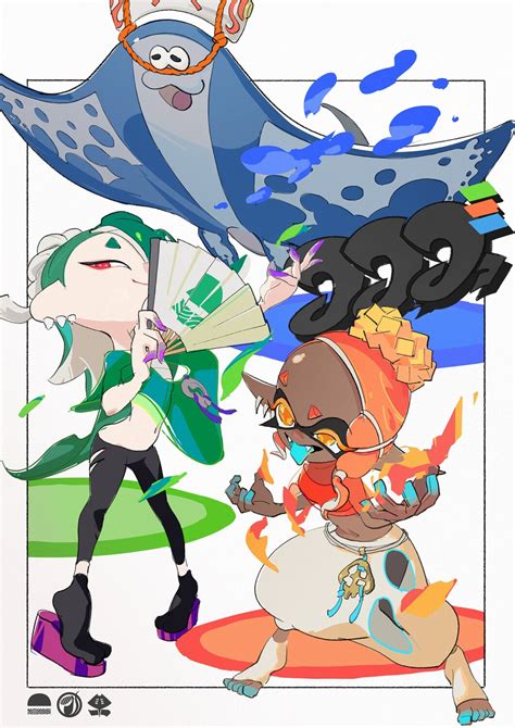 Splatoon 3 X Pokemon Splatfest Special Artwork Shared – NintendoSoup