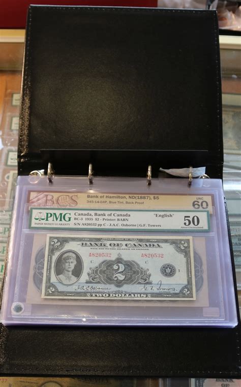 Classic Currency Album for Graded Banknotes - Coin and Stamp Supplies