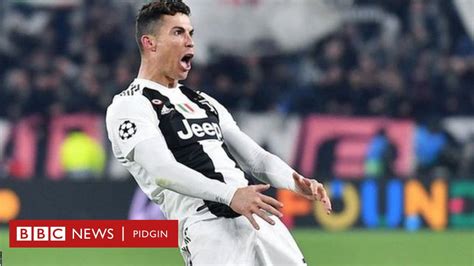 Cristiano Ronaldo: Di striker don chop fine from Uefa for im goal celebration - BBC News Pidgin