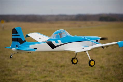 Dynam Cessna 188 Crop Duster 59''/1500mm Electric RC Plane Blue Ready ...