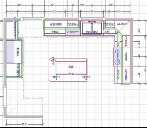 Detailed All-Type Kitchen Floor Plans Review - Small Design Ideas