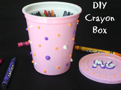 DIY Crayon Box | Diy crayons, Crayon box, Crafts for kids