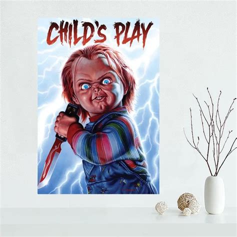 Aliexpress.com : Buy Custom chucky toy childs play movie canvas poster Home Decoration Wall Art ...