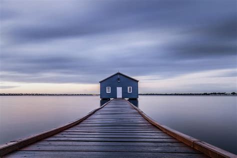 The Blue Boat House, Perth Photograph by Duncan Struthers