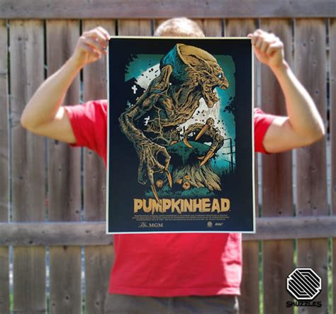 Pumpkinhead Limited Edition Screen Print by Alexander Iaccarino – Skuzzles