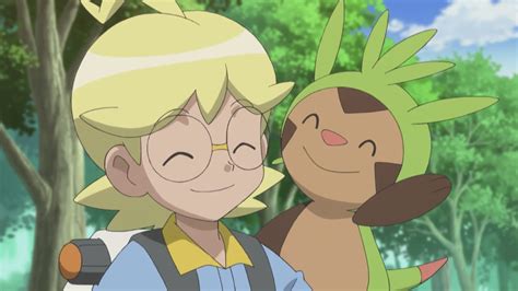 Image - Clemont and Chespin.png | Pokémon Wiki | FANDOM powered by Wikia