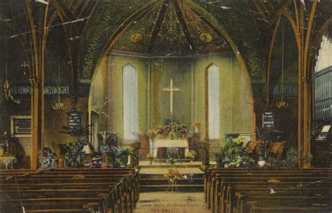 Interior of All Saints Church · Local History Digital Collection