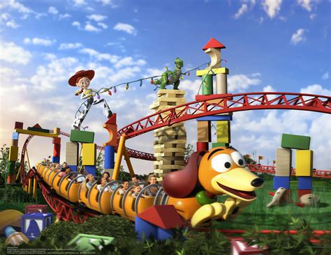 Everything We Know So Far About Slinky Dog Dash In Toy Story Land - Chip and Co