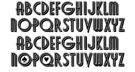 Poker font by Vladimir Nikolic | FontRiver