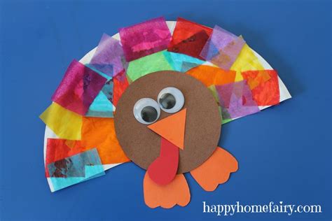 Easy Turkey Craft - Happy Home Fairy | Turkey crafts kids, Thanksgiving ...