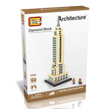 CIS 9388 Empire State Building Model, Micro Building Blocks Set | Walmart Canada