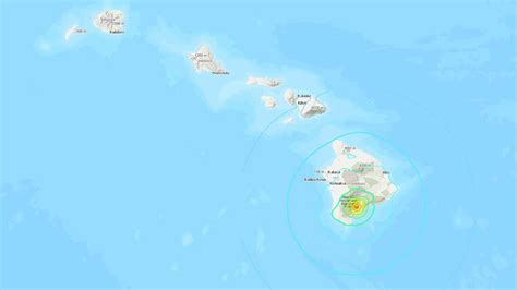 5.7 magnitude earthquake shakes Hawaii's Big Island