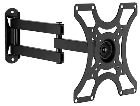 Mount-it! Corner TV Wall Mount Fits 23"-43" Flat Screen TVs Full Motion Bracket - Walmart.com ...